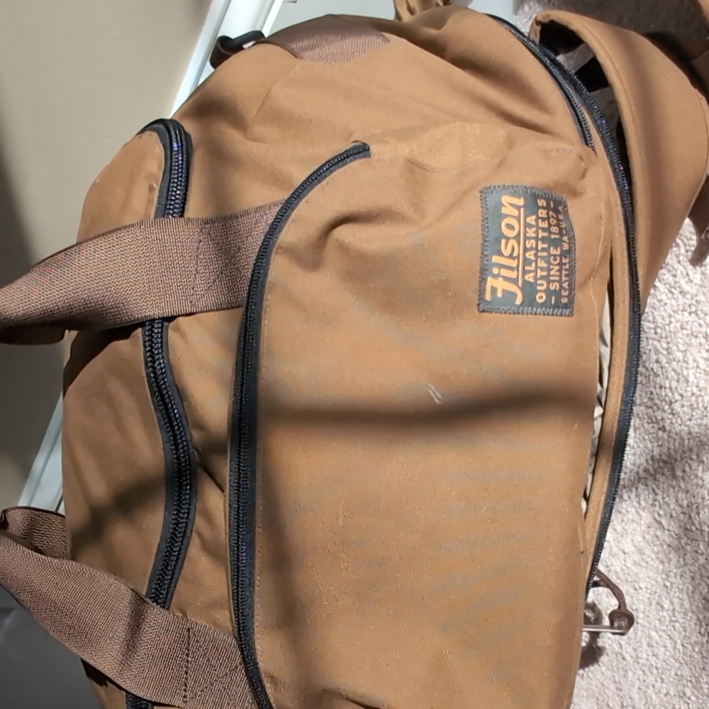 Filson Convertible Duffle/Backpack Whiskey